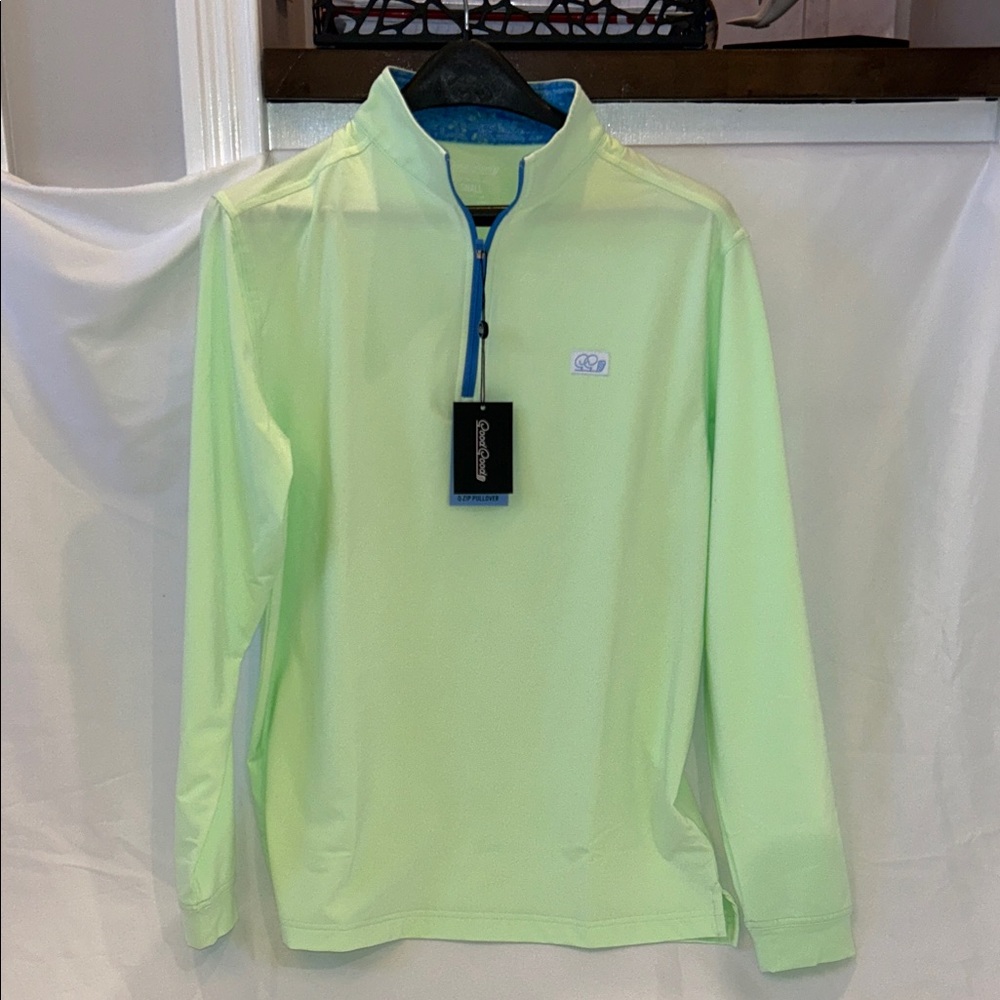 Men's Light Green Long Sleeve Shirt